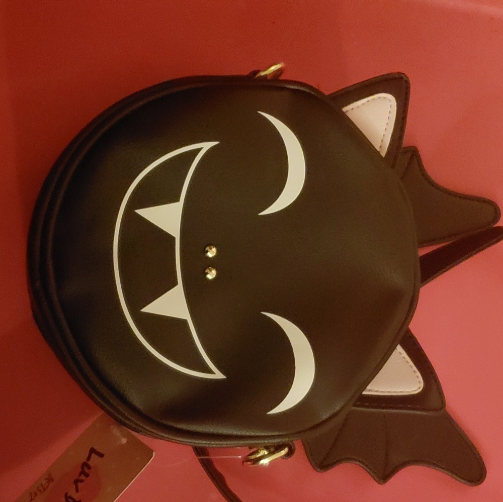 Betsey Johnson bat crossbody